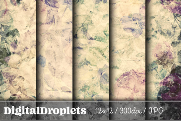 Blossoming Flowers Vol. 12: A Designer's Textured Floral Toolkit