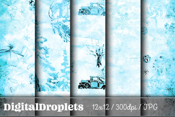 Christmas Time Vol. 15: Gothic & Grunge Design Assets