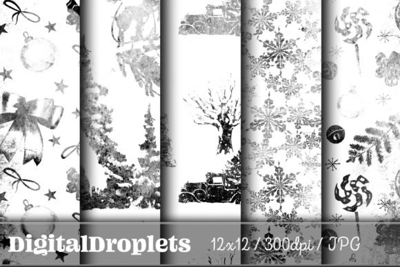 Christmas Time Vol. 4: Gothic & Vintage Paper Collection