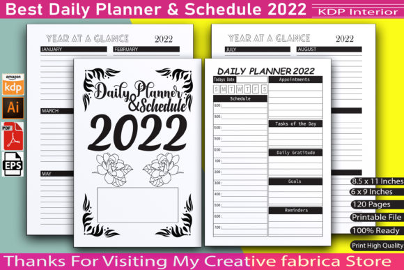 Daily Schedule 2022 | KDP Interior: A Designer's Productivity Blueprint