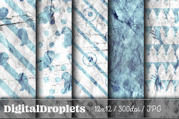 Halloween Papers Vol. 28 | Collection: Gothic Textures for Creative Design