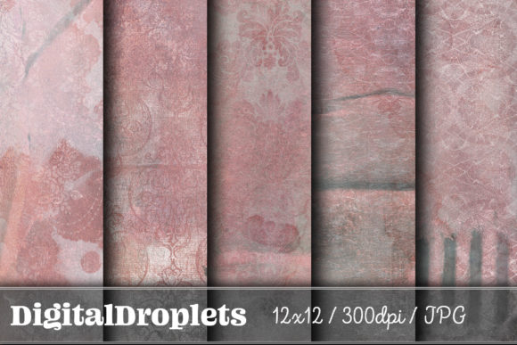 Laced Ink Vintage Vol. 96 | Collection: Textured Design Assets
