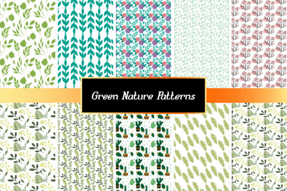 Unlocking Creativity with Green Nature Patterns