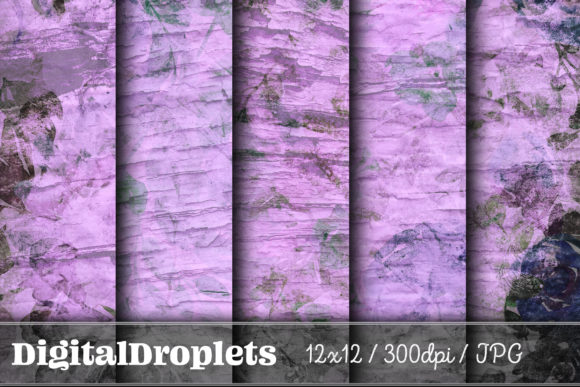 Weathered Blossoming Flowers Vol. 5: A Vintage Design Asset